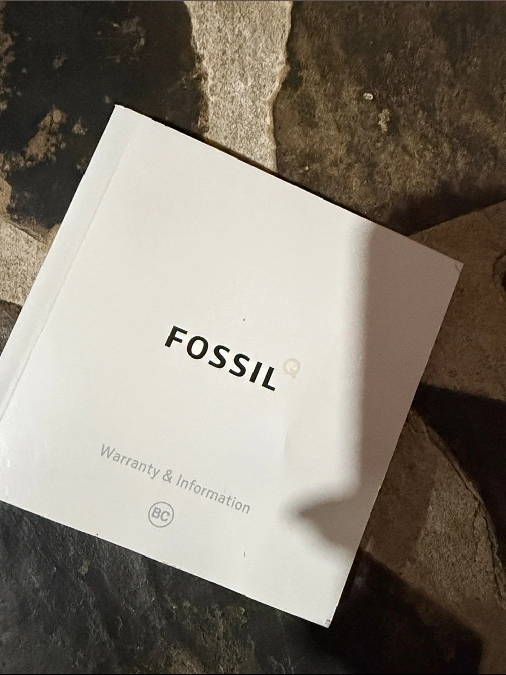 Fossil touchscreen smartwatch